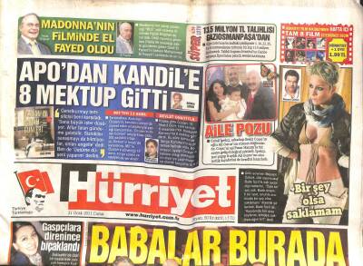 Hürriyet Gazetesi 21 Ocak 2011 - Madonnanın Filminde El Fayed Oldu GZ109800 - 1