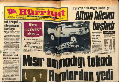 Hürriyet Gazetesi 21 Şubat 1978 - Yeni Bir Toprak Reformu Kanunu Hazırlanıyor GZ72418 - 2