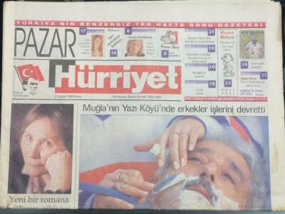 Hürriyet Gazetesi 21 Şubat 1999 Bu Köyün Kasası Kadınlarda GZ36148 - 1