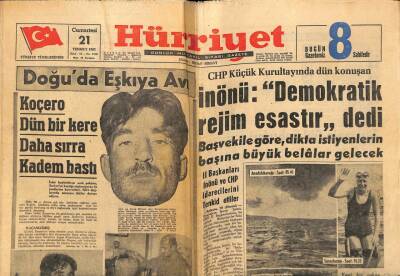 Hürriyet Gazetesi 21 Temmuz 1962 - Borda Sıcaktan 5 Merkep Öldü GZ68737 - 2