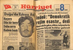 Hürriyet Gazetesi 21 Temmuz 1962 - Borda Sıcaktan 5 Merkep Öldü GZ68737 - 1
