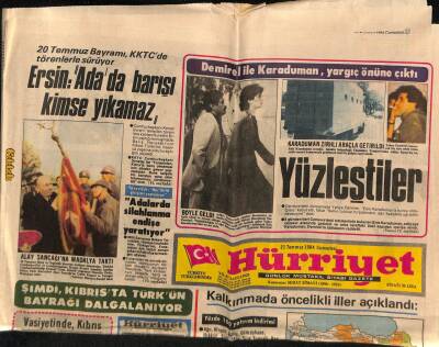 Hürriyet Gazetesi 21 Temmuz 1984 - Sedat Simavi , Mutlu Sonu 36 Yıl Önce Görmüştü GZ76798 - 1