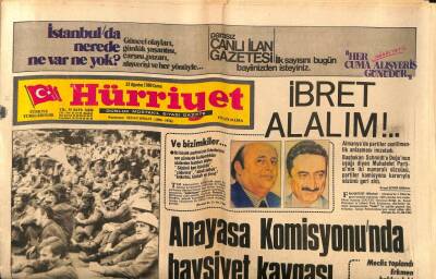 Hürriyet Gazetesi 22 Ağustos 1980 - Cüneyt Arkının Sahnede Ne Yaptığını Kimse Anlamadı GZ72428 - 1