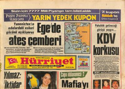 Hürriyet Gazetesi 22 Aralık 1984 - Orly Sanıklarına 1 Beraat , 5 Hapis GZ93510 - 1