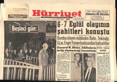 Hürriyet Gazetesi 22 Ekim 1960 - Gnli Hüseyin Ataman Savunma Bakanı Oldu - Amerikada İktidarı Tutan Muhalifler Var GZ92053 - 1