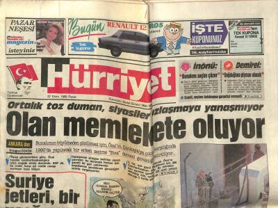 Hürriyet Gazetesi 22 Ekim 1989 - Bülent Ersoy Vurulunca Halkın Beni Ne Kadar Çok Sevdiğini Anladım Dedi GZ58050 - 1