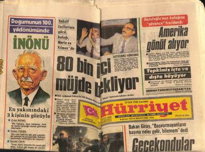 Hürriyet Gazetesi 22 Eylül 1984 - Gönül Yazar , Mide Spazmı Geçirdi GZ74330 - 1