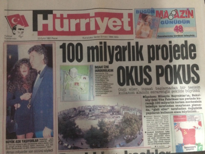Hürriyet Gazetesi 22 Eylül 1991 - Memura Borç Soluğu - GZ12035 - 2