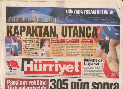 Hürriyet Gazetesi 22 Eylül 2005 - Vatikanın İstanbul Temsilcisi Marovitch , Türk Vatandaşlığına Geçti GZ91936 - 1