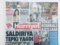 Hürriyet Gazetesi 22 Haziran 2019 - 8 Bombalı Katliam GZ43292 - 1