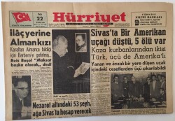 Hürriyet Gazetesi 22 Kasım 1960 - Nezaret Altındaki 53 Şeyh , Ağa Sivasta Hesap Verecek , Kurucu Meclis Tasarısı Hazır GZ16447 - 2