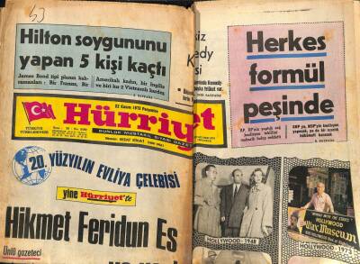 Hürriyet Gazetesi 22 Kasım 1973 - Soğuk Bütün Gücümüzü Götürüyordu - Karacasuda Jandarmadan Polisler Görevi Devraldı GZ95530 - 1