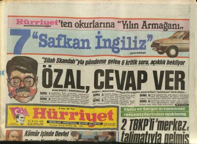 Hürriyet Gazetesi 22 Kasım 1987 - Menderes İçin Acı Gecenin Mutlu Sabahı GZ62025 - 2