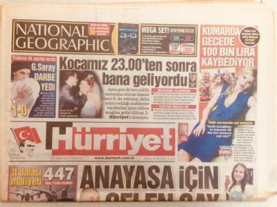 Hürriyet Gazetesi 22 Mart 2010 - Cihan PaçacıAnayasa İçin Gelen Çay İçip Gider GZ40086 - 1