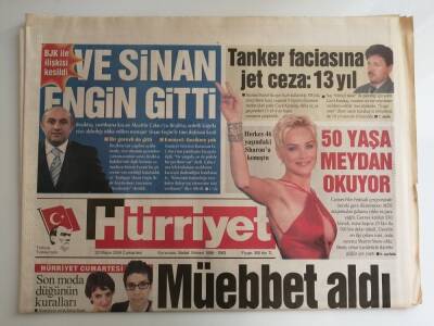 Hürriyet Gazetesi 22 Mayıs 2004 Tanker Faciasına Jet Ceza-GZ14526 - 1