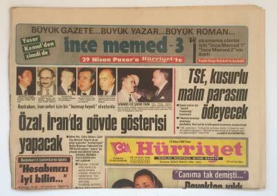 Hürriyet Gazetesi 22 Nisan 1984 - Özal İşadamlarından Fedakarlık İstedi Hesabıınızı İyi Bilin GZ8690 - 1