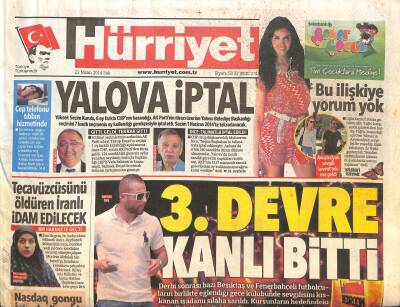 Hürriyet Gazetesi 22 Nisan 2014 - Putin Kumar Cenneti Yapacak - Beyaz Sarayın Hırsız Tilkisi GZ125734 - 1