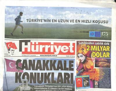 Hürriyet Gazetesi 22 Nisan 2015 - Fatma Girik Ölümden Döndü GZ104720 - 1
