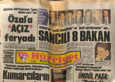 Hürriyet Gazetesi 22 Şubat 1988 - Doğum Günü Hediyesi GZ58005 - 1