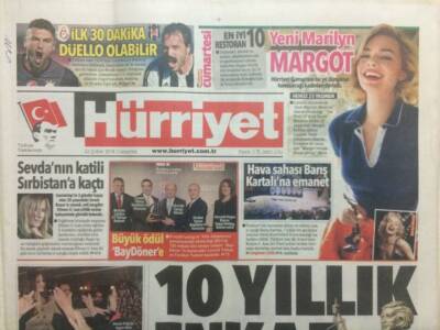 Hürriyet Gazetesi 22 Şubat 2014 - TBMM Özel Yetkili Mahkemeleri Kaldırdı GZ29455 - 1