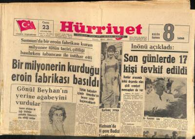Hürriyet Gazetesi 23 Ağustos 1963 - 120 Lira İle Hayata Atılan İyiliksever İngiliz Otomobil Kralı Nuffield Öldü GZ113757 - 1