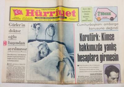 Hürriyet Gazetesi 23 Ağustos 1975 - 190 Gecekondu Yerle Bir Edildi GZ53778 - 1