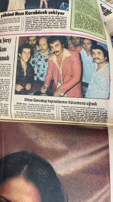 Hürriyet Gazetesi 23 Ağustos 1978 - Orhan Gencebay Hayranlarının Hücumuna Uğradı GZ117541 - 2