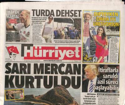 Hürriyet Gazetesi 23 Ağustos 2018 - Ekonomi Basınının Saygın İsmi Güngör Uras Son Yolculuğuna Uğurlandı GZ84354 - 1