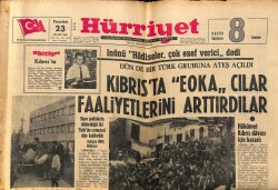 Hürriyet Gazetesi 23 Aralık 1963 - Ataşta Grev Bir Gün Tehirle Dün Başladı GZ70887 - 2