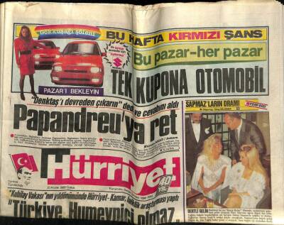 Hürriyet Gazetesi 23 Aralık 1988 - Doğum Günü Hediyesi GZ58669 - 1