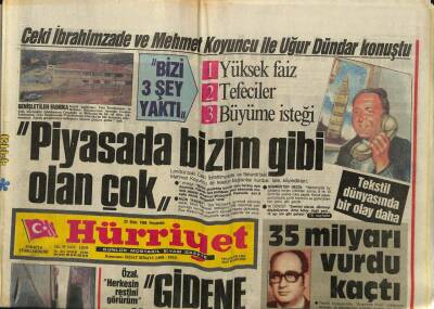 Hürriyet Gazetesi 23 Ekim 1986 - Orta Anadolu Rafinerisi Cumartesi Günü Açılıyor GZ88290 - 1