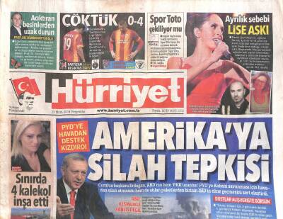 Hürriyet Gazetesi 23 Ekim 2014 - Doktoru , Bülent Ersoyun 25 Ekimdeki Konserine Çıkacağını Söyledi GZ109014 - 1