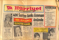Hürriyet Gazetesi 23 Eylül 1970 - Müzeyyen Senar Türkiye'yi Terk Ediyor - Mutlu Gencebay Ailesi GZ157107 - 1