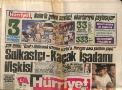 Hürriyet Gazetesi 23 Eylül 1988 - Şok İddiaTurgut Öal Suikastçisine Horzum Para Yardımı Yaptı GZ61730 - 1