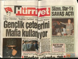 Hürriyet Gazetesi 23 Eylül 1991 - İbrahim Tatlıses Hem Söyledi , Hem Politika Yaptı GZ69412 - 1