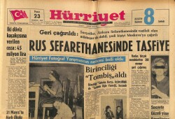 Hürriyet Gazetesi 23 Haziran 1963 - Ağır Kamyon İthali Yasak Edilecek GZ70989 - 2