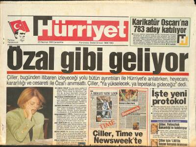 Hürriyet Gazetesi 23 Haziran 1993 - Tanju Çolak , İkinci Davada da Suçlandı - Bakü İsyancıları GZ126722 - 1