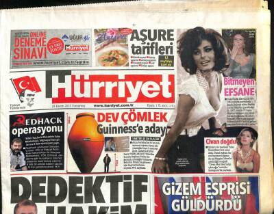 Hürriyet Gazetesi 23 Kasım 2013 - ABD Suikastın 50. Yılında Kennedyyi Andı GZ100509 - 2