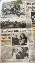 Hürriyet Gazetesi 23 Mart 1975 - Emel Sayın'ın Yıkılmaz Denen Yuvası Yıkılıyor - Türkan Şoray Fenerbahçe Ve Galatasaray Kamplarını Ziyaret Etti GZ157516 - 2