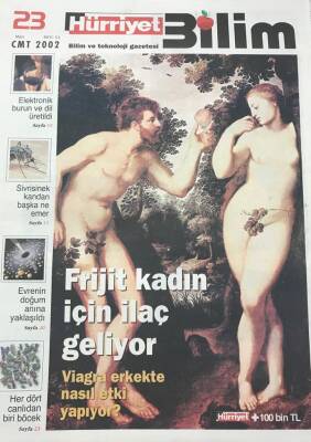 Hürriyet Gazetesi 23 Mart 2002 Bilim Eki Sayı11 -Elektronik Burun ,Dil Ve Ağız Üretildi GZ30587 - 1