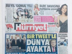 Hürriyet Gazetesi 23 Mart 2019 - Bir Tweetle Dünya Ayakta GZ43314 - 1