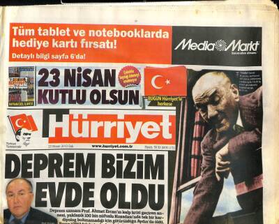 Hürriyet Gazetesi 23 Nisan 2013 - Ford Otosan Türkiye2nin En Başarılı Örneği GZ100347 - 1