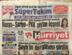 Hürriyet Gazetesi 23 Ocak 1989 - Şeyhin Dergahına Girdik GZ61685 - 2