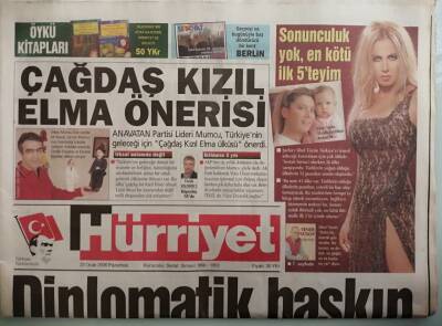 Hürriyet Gazetesi 23 Ocak 2006 Ağca Neden Önce Tekelistanı Okudu -Diplomatik Baskın -GZ37925 - 1