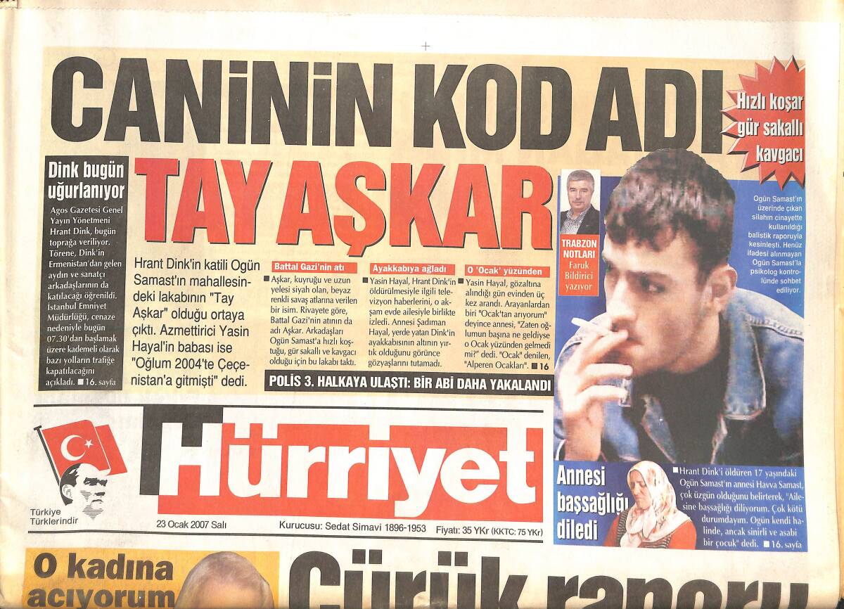 Hürriyet Gazetesi 23 Ocak 2007 - Gümrük Raporu İçin Otel Süiti - Beyonce 
