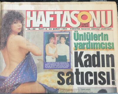 Hürriyet Gazetesi 23 Şubat 1994 Ali Yüce(Aloş) İtirafları Büyük Panik Yarattı GZ36162 - 1