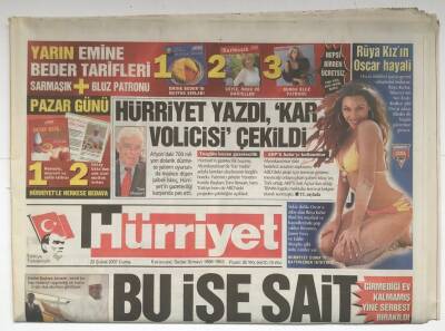 Hürriyet Gazetesi 23 Şubat 2007 - Erdoğanın Çankayaya Çıkması Sorun Yaratmaz GZ2310 - 2
