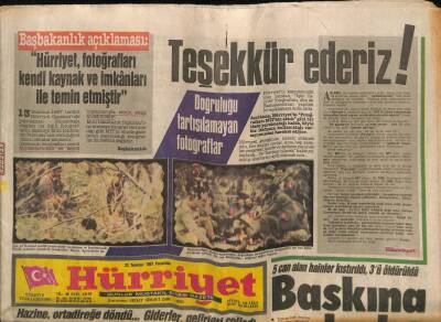 Hürriyet Gazetesi 23 Temmuz 1987 - Basın Dünyasından Örsan Öymeni Kaybettik GZ60984 - 2