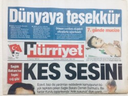 Hürriyet Gazetesi 24 Ağustos 1999 - Sağlık Bakanına Tepki Çığ Gibi GZ43353 - 2