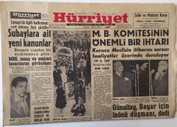 Hürriyet Gazetesi 24 Aralık 1960 - M.B. Komitesinin Önemli Bir İhtarı - GZ16416 - 2